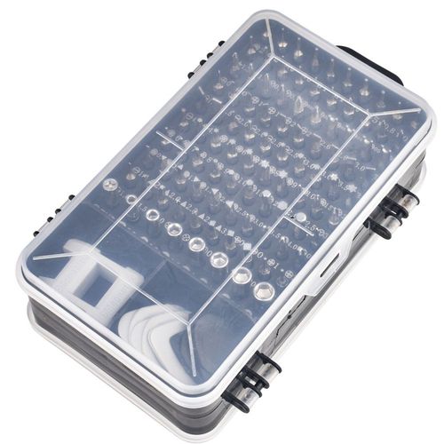 Multi-purpose watch and mobile phone disassembly and repair screwdriver screwdriver tool 115-in-1 carbon steel screwdriver Silk knife set