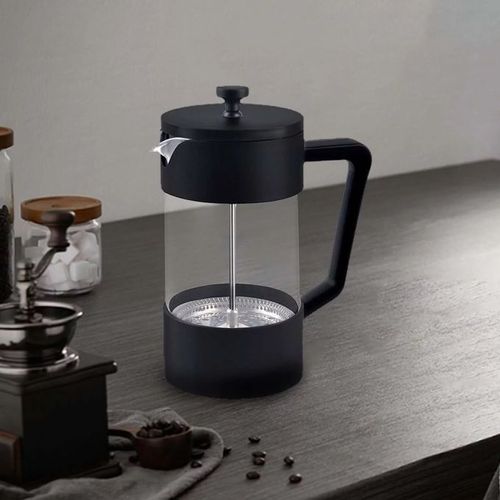 600ML Hand-Poured High Borosilicate Coffee French Press