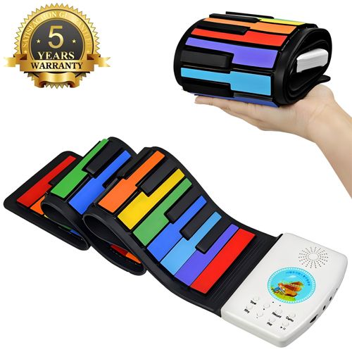 49 Key Colorful Soft Keyboard Piano