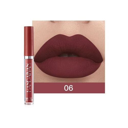 6Pcs set Matte Lip Gloss Set Lipstick Waterproof Long Lasting Lipstick Women Lip Tint Beauty Cosmetics Set