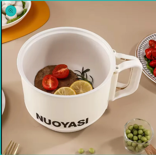 Portable electric pot folding handle household multifunctional electric rice cooker portable cooker