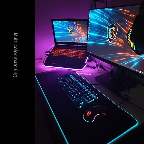 LED Mouse Pad RGB Keyboard Mouse Mat