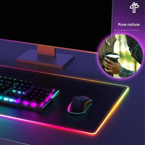 LED Mouse Pad RGB Keyboard Mouse Mat