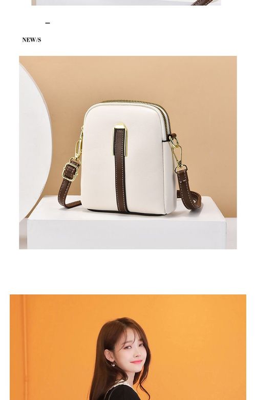 🌟 Upgrade your style with our new Lychee grained leather cell phone case! 👝Lightweight mini shoulder crossbody bag with phone space