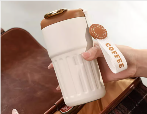 🎄 - Coffee Thermos With Temperature Display