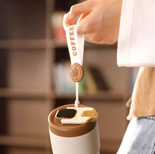 🎄 - Coffee Thermos With Temperature Display