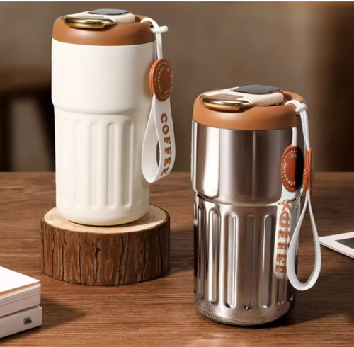 🎄 - Coffee Thermos With Temperature Display