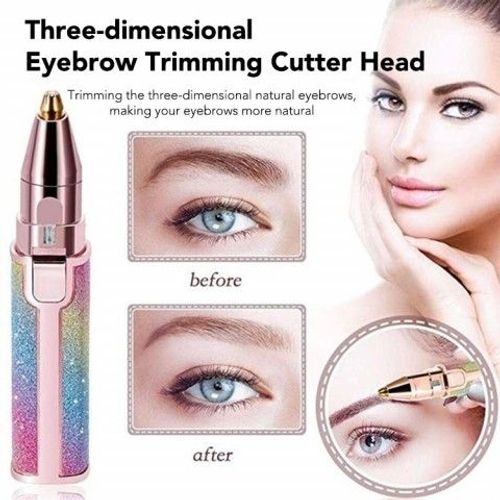 2 in 1 Electric Eyebrow Trimmer And Shaver