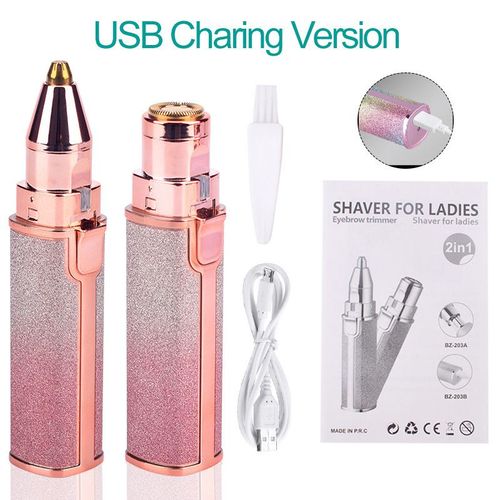 2 in 1 Electric Eyebrow Trimmer And Shaver
