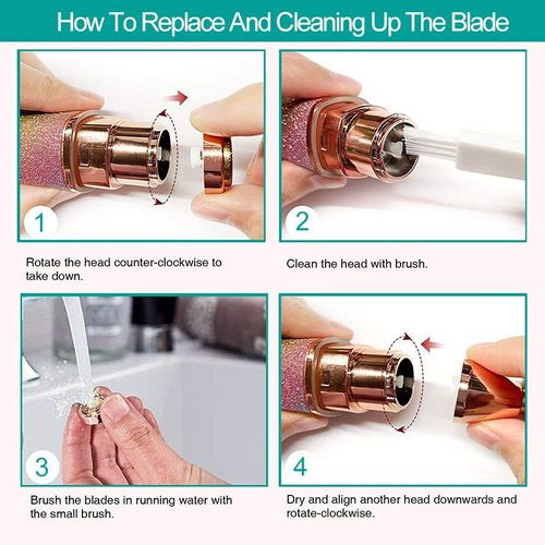 2 in 1 Electric Eyebrow Trimmer And Shaver