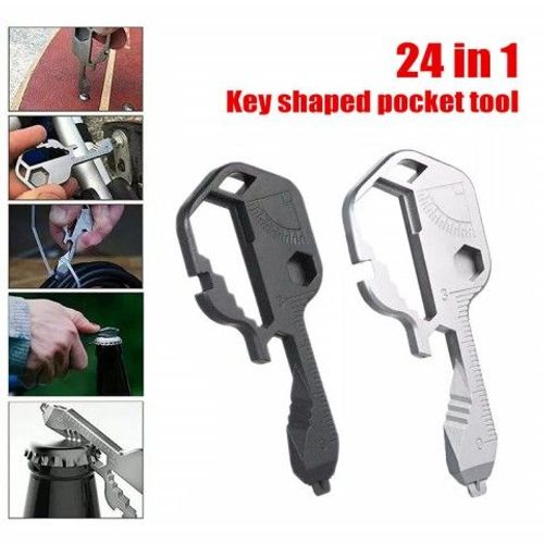 24 in 1 Key shaped pocket tool-Multicolor Gifts