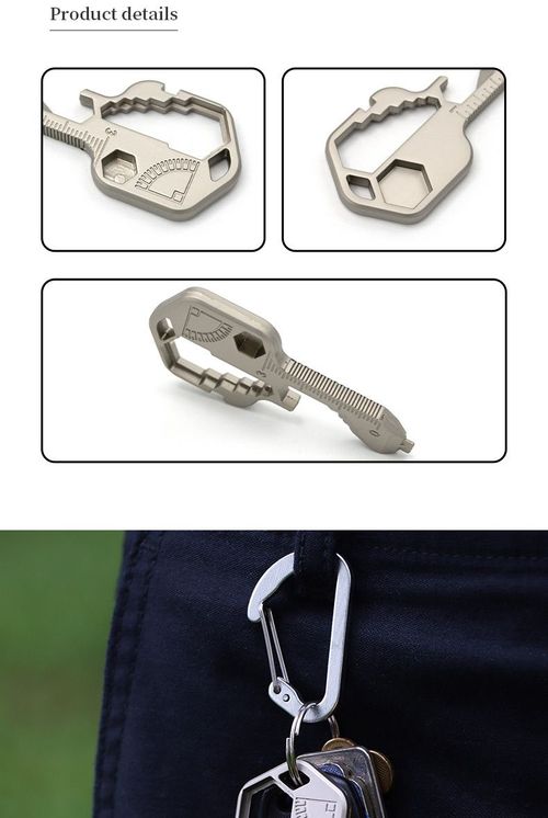 24 in 1 Key shaped pocket tool-Multicolor Gifts