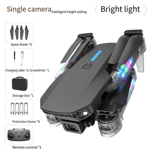 E88D drone aerial photography four-axis folding upgraded remote control aircraft with lights E99D children's toy aircraft