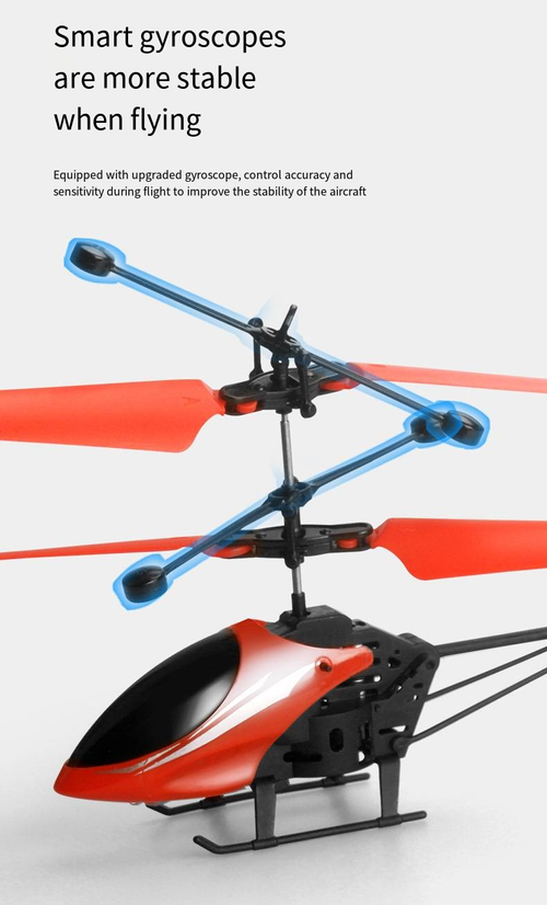 Rechargeable remote control aircraft induction suspended two-way helicopter sensor street stall toy induction aircraft series