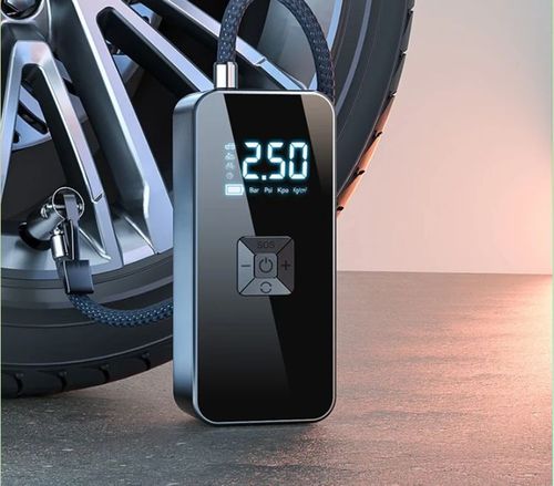 Tire Inflator Portable Air Compressor for Car Tires - 150PSI Fast Inflate Smart Air Pump Quiet for Car, Motorcycle, Bike, Ball, with Digital Tire Pressure Gauge & Air Inflator Kit