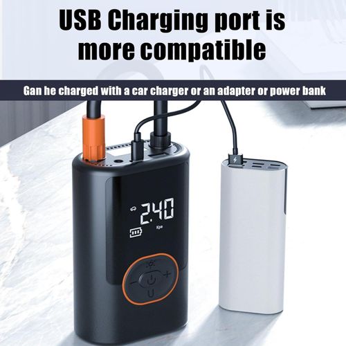 Tire Inflator Portable Air Compressor for Car Tires - 150PSI Fast Inflate Smart Air Pump Quiet for Car, Motorcycle, Bike, Ball, with Digital Tire Pressure Gauge & Air Inflator Kit