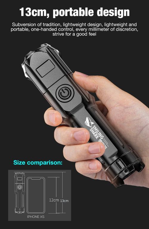 2024 New mini strong light flashlight