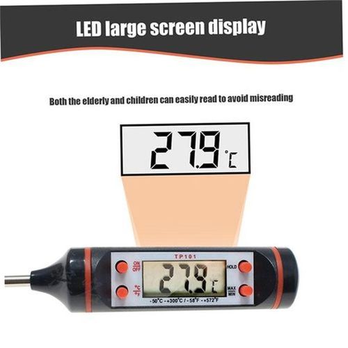 Food Drink Thermometer Kitchen Digital Thermometer BBQ Bake