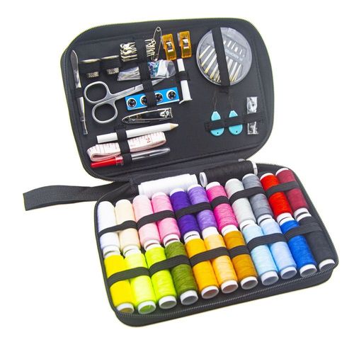 106-piece portable sewing kit, home travel sewing box, portable sewing tool combination