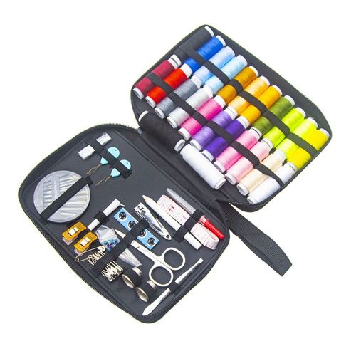 106-piece portable sewing kit, home travel sewing box, portable sewing tool combination