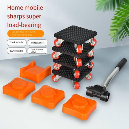 Moving heavy objects moving universal wheel furniture mover universal tool pulley bed moving cabinet moving labor-saving