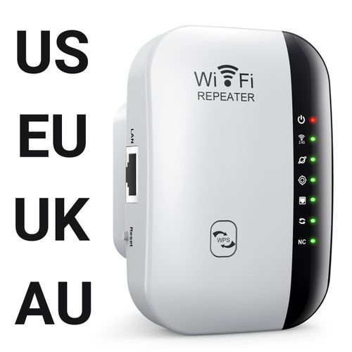 New wifi repeater wireless signal amplifier expansion network booster US standard home router