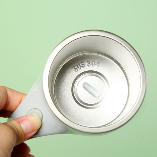 Fully automatic USB charging mixing cup office lazy portable coffee mixing cup stainless steel smart mixing cup