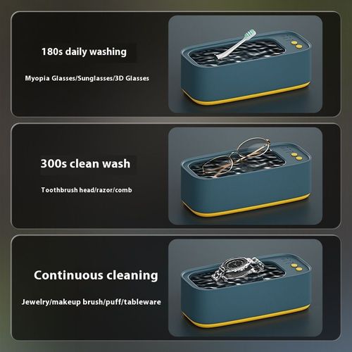 45Khz high frequency ultrasonic glasses cleaning machine fully automatic multifunctional portable small beauty Pupil cleaning machine
