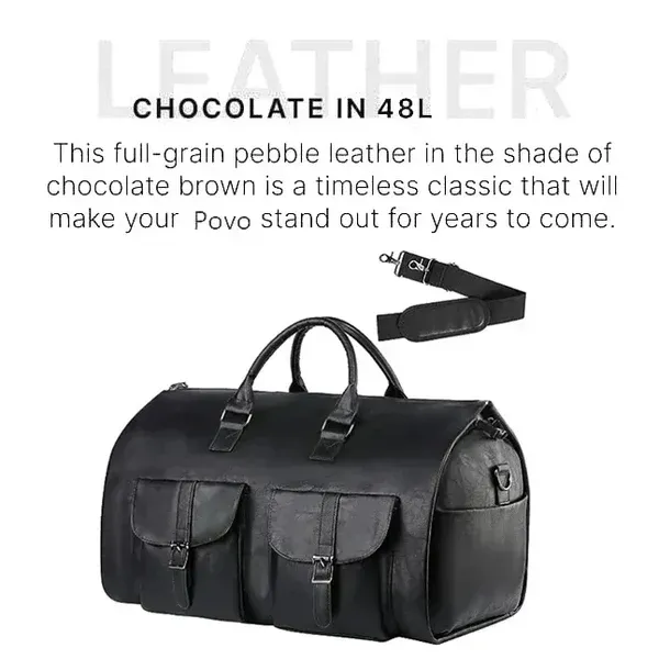 🧳 THE CONVERTIBLE DUFFLE GARMENT LUGGAGE