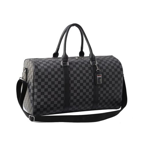 SEase Leisure Travel Bag Large-Capacity Luggage Bag Plaid Bag Portable Pending Storage Bag Large Gym Bag Luggage for Travel, Sports