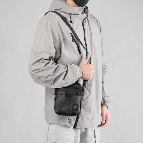 AOTIAN brand Men's Shoulder Bag Multi-pocket Man Crossbody Bag Boys Messenger Bag Business Male Camouflage tote Handbags  Black