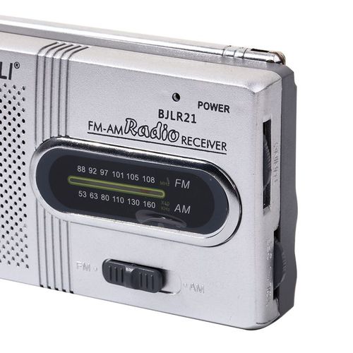 BJLR21 outdoor portable FM retro radio full-band two-band automatic station search portable AM