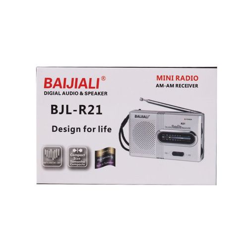 BJLR21 outdoor portable FM retro radio full-band two-band automatic station search portable AM