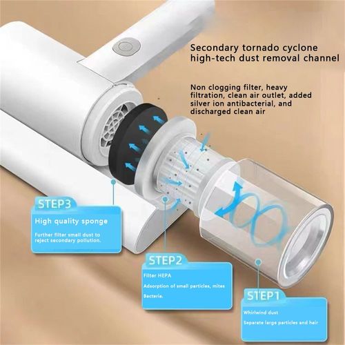 Mite removal vacuum cleaner