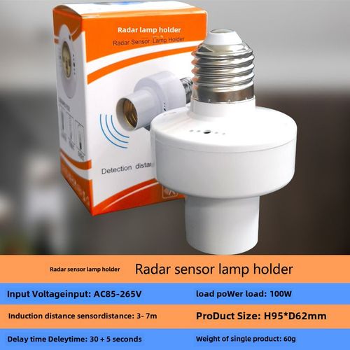E27 radar sensor lamp head