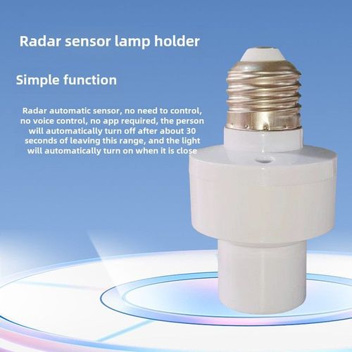 E27 radar sensor lamp head