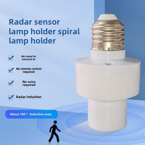 E27 radar sensor lamp head