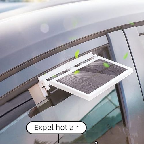 Solar Car Fan Auto Power Air Vent Fan for Car,portable Saving Energy Vehicle Window Cooler Fan, Car Exhaust Fan Cooler Circulate Ventilator ,suitable for Most Cars