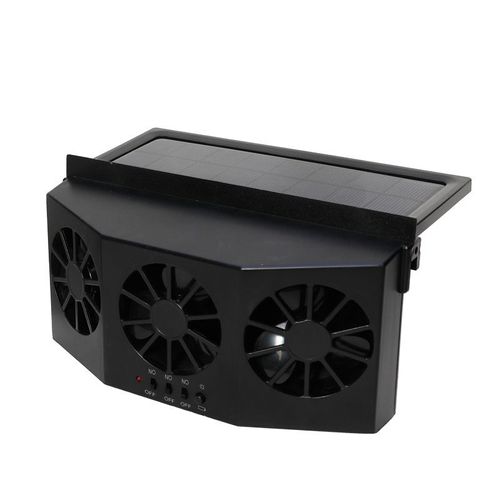 Solar Car Fan Auto Power Air Vent Fan for Car,portable Saving Energy Vehicle Window Cooler Fan, Car Exhaust Fan Cooler Circulate Ventilator ,suitable for Most Cars