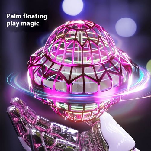 Magic Flying Gyro Ball Magic Swirling Flying Ball Children's Finger Rotation Luminous Suspension Flying Fingertip Toy
