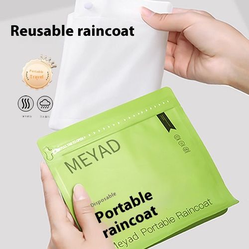eva non-disposable raincoat lengthened and thickened one-piece anti-rainstorm adult men and women same style outdoor outdoor portable