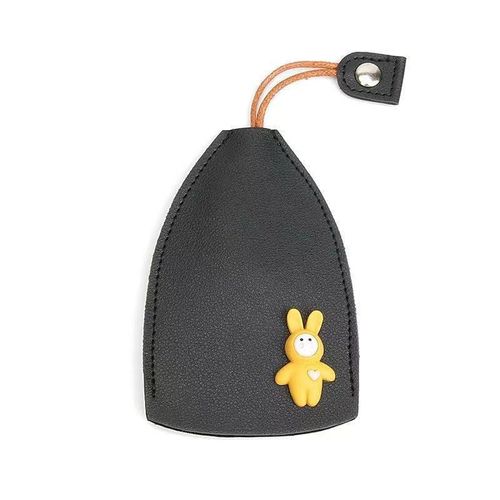 Pull Out Key Case Pack of 4（1 red + 1 black + 1 pink + 1 yellow）