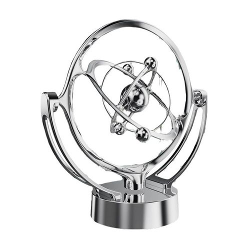 New Earth Perpetual Motion Instrument Desktop Model Rotating Magnetic Rocker Astronomical Orbit Ornament USB Decoration