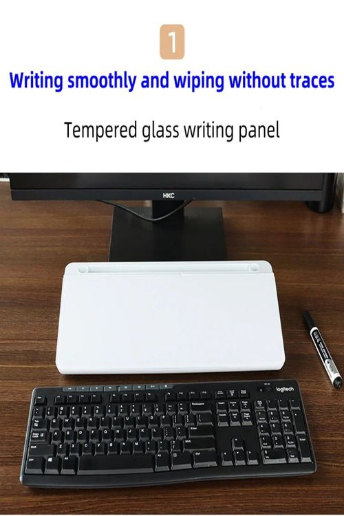 Glass writing whiteboard box