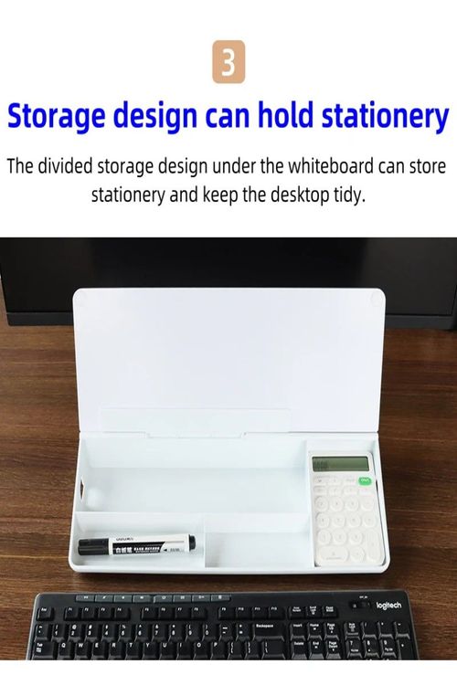 Glass writing whiteboard box