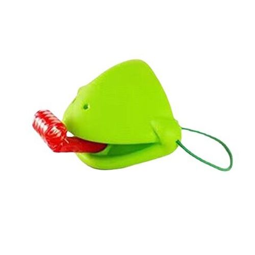 Frog mouth sticks out tongue board game greedy snake chameleon playing cards competitive parent-child interactive desktop children's toys