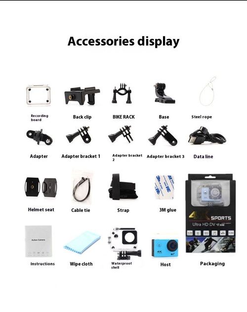 4k action camera camera wifi diving action camera DV HD waterproof outdoor underwater camera