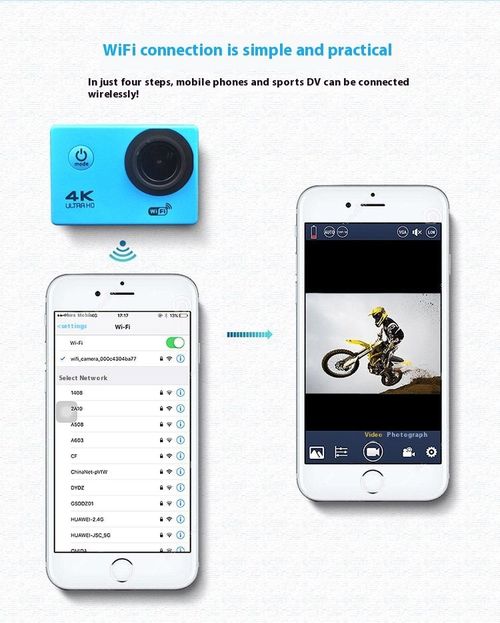 4k action camera camera wifi diving action camera DV HD waterproof outdoor underwater camera