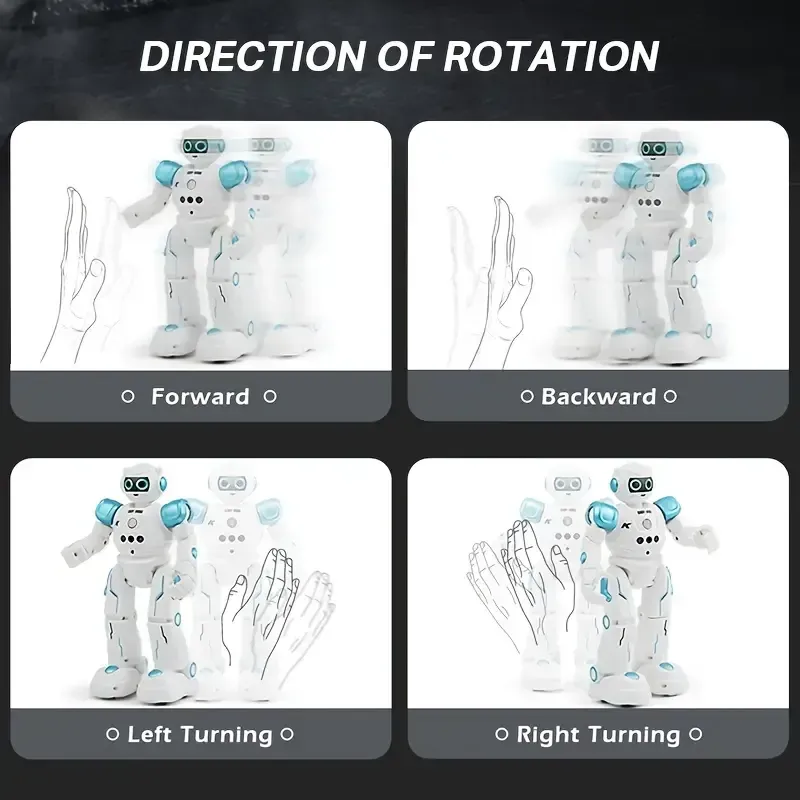 JJRC new product R11 remote control intelligent programming robot educational gesture sensing DIY toy for children