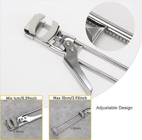 Multifunctional stainless steel lid opener